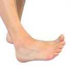 Image of a foot performing a rotation motion